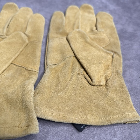 Vintage well Lamont size large leather Chevy work gloves - Picture 10 of 11